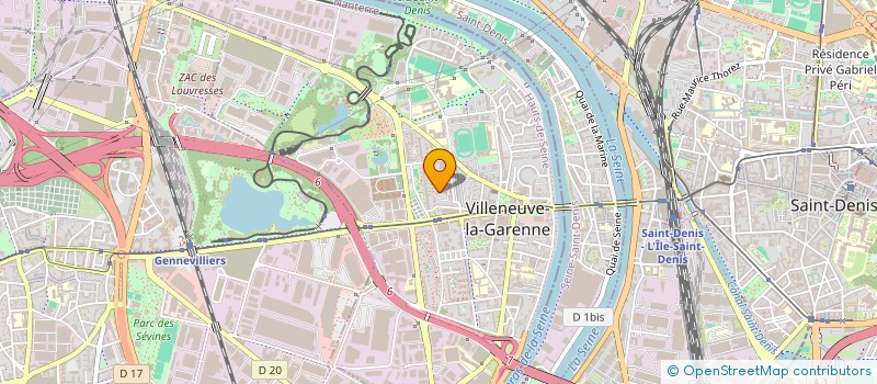 localisation de l'entreprise MONSIEUR SEYABOU MOUSSA COULIBALY à VILLENEUVE-LA-GARENNE