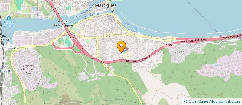 localisation de l'entreprise MONSIEUR SEYD HOSSEINI  MARTIGUES