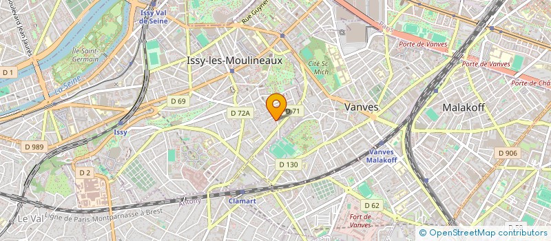 localisation de l'entreprise MONSIEUR SEYDINA BOIRO à ISSY-LES-MOULINEAUX