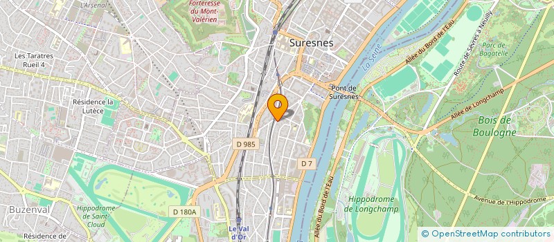 localisation de l'entreprise MONSIEUR SEYDINA KANE à SURESNES