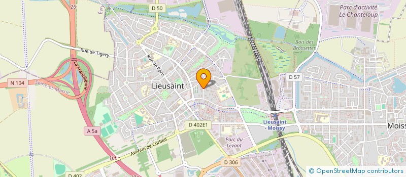 localisation de l'entreprise MONSIEUR SEYDINA TALL  LIEUSAINT