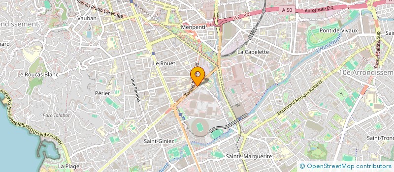 localisation de l'entreprise MONSIEUR SEYDOU BAMBA  MARSEILLE