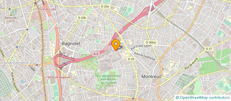 localisation de l'entreprise MONSIEUR SEYDOU DIALLO à MONTREUIL