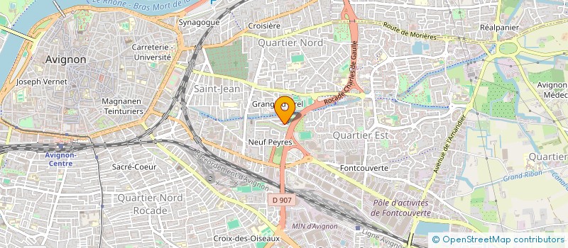 localisation de l'entreprise MONSIEUR SEYDOU DIARRA  AVIGNON