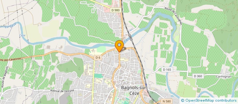 localisation de l'entreprise MONSIEUR SEYDOU DIARRA  BAGNOLS-SUR-CEZE