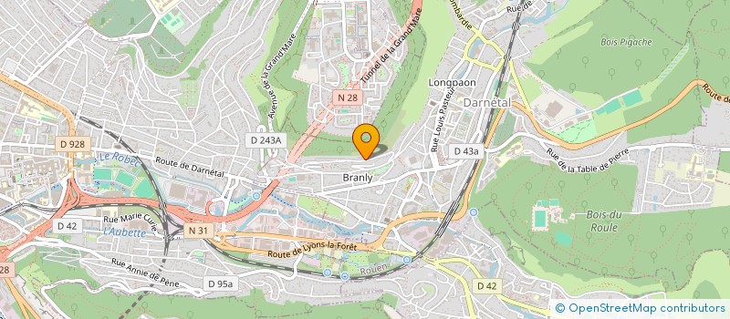 localisation de l'entreprise MONSIEUR SEYDOU GADJIGO  DARNETAL