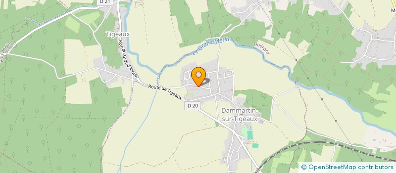 localisation de l'entreprise MONSIEUR SEYDOU KANE  DAMMARTIN-SUR-TIGEAUX