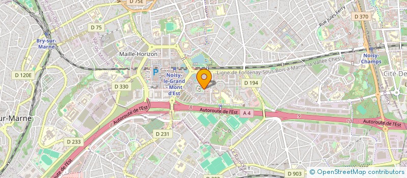 localisation de l'entreprise MONSIEUR SEYDOU KONTAO  NOISY-LE-GRAND