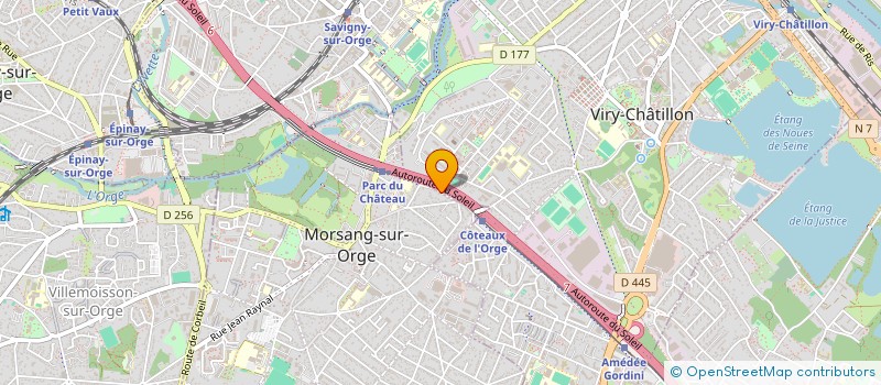 localisation de l'entreprise MONSIEUR SEYDOU SIDIBE à MORSANG SUR ORGE