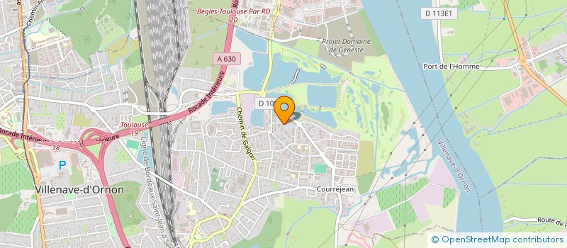 localisation de l'entreprise MONSIEUR SEYDOU SORO  VILLENAVE-D'ORNON