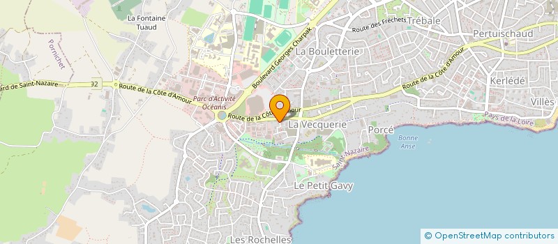 localisation de l'entreprise MONSIEUR SEYDOU TRAORE  SAINT-NAZAIRE