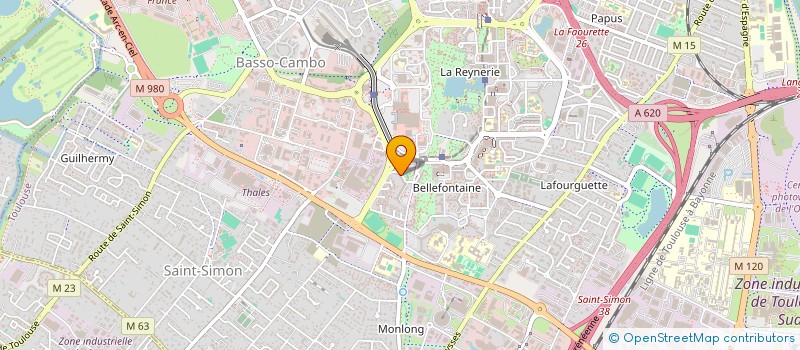 localisation de l'entreprise MONSIEUR SEYDOUBA CAMARA à TOULOUSE