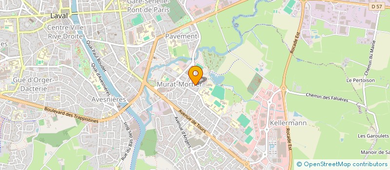 localisation de l'entreprise MONSIEUR SEYDOUBA KEITA à LAVAL