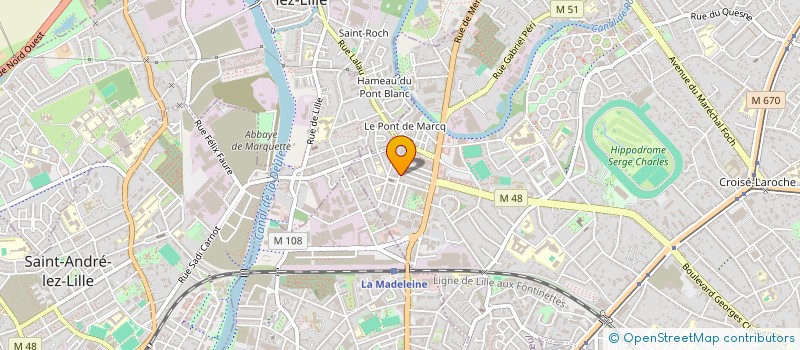 localisation de l'entreprise MONSIEUR SEYED DJAZAYERI à MARCQ-EN-BARŒUL