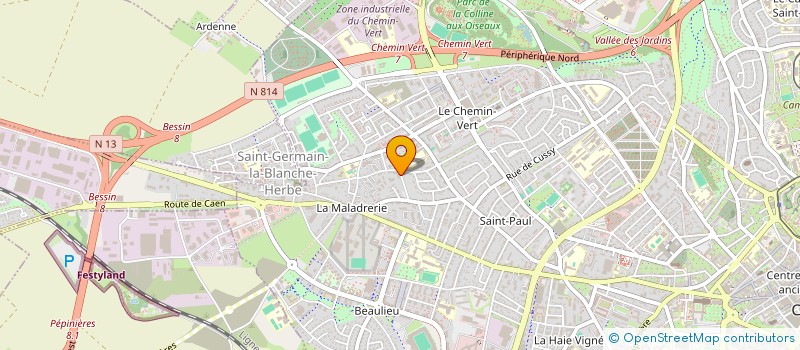 localisation de l'entreprise MONSIEUR SEYED GHARAVINEIESTANI à CAEN