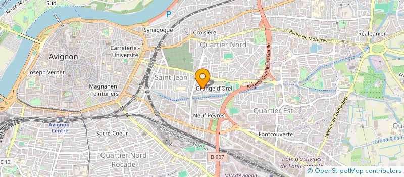 localisation de l'entreprise MONSIEUR SEYED HOUSSEYNI  AVIGNON