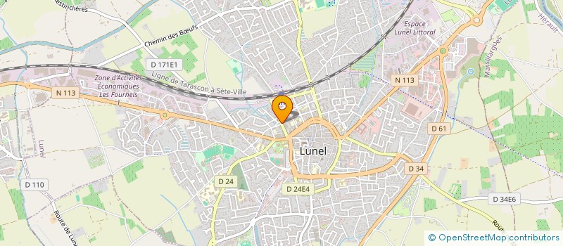 localisation de l'entreprise MONSIEUR SEYED MOUSSAVI à LUNEL