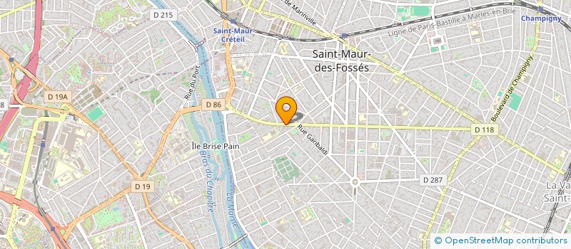 localisation de l'entreprise MONSIEUR SEYED TAGHDISI HEYDARIAN à SAINT-MAUR-DES-FOSSES