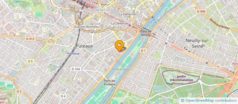 localisation de l'entreprise MONSIEUR SEYED YASINI à PUTEAUX