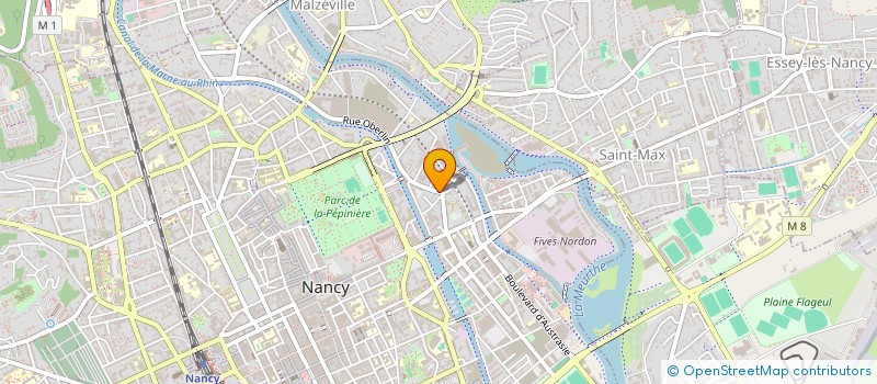 localisation de l'entreprise MONSIEUR SEYEDHADI MIRIASHTIANI  NANCY