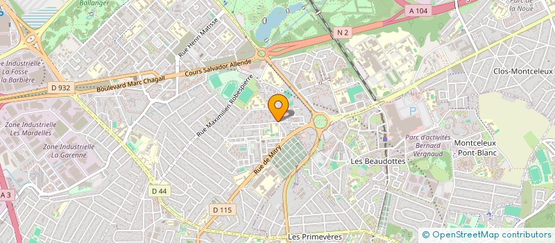 localisation de l'entreprise MONSIEUR SEYEDINA DIOP  AULNAY-SOUS-BOIS