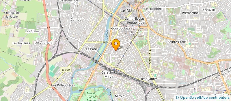 localisation de l'entreprise MONSIEUR SEYF MERIOUCHE à LE MANS