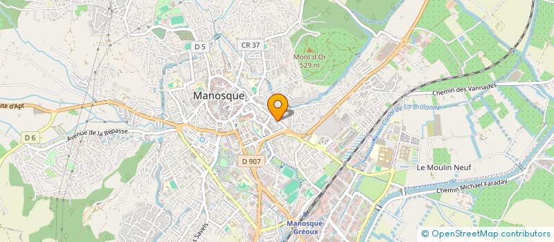 localisation de l'entreprise MONSIEUR SEYFEDDINE TOUALBIA à MANOSQUE