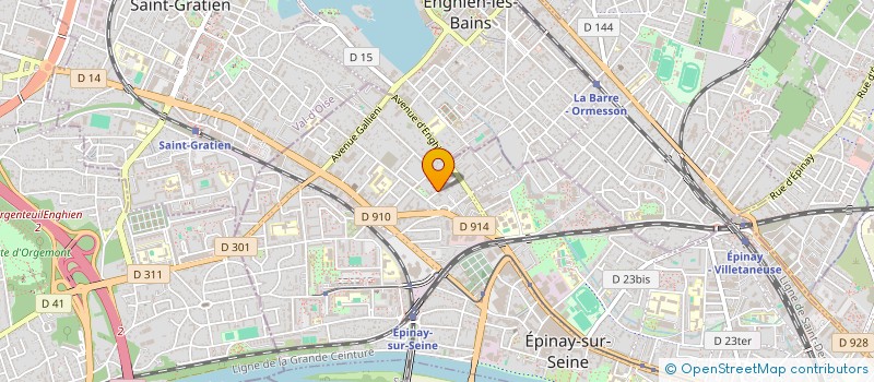 localisation de l'entreprise MONSIEUR SEYFFE-DIN MNAFEG à EPINAY-SUR-SEINE