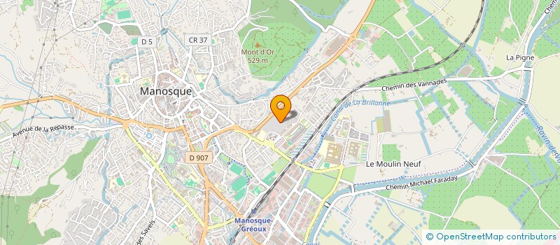localisation de l'entreprise MONSIEUR SEYFULLAH YILMAZ à MANOSQUE