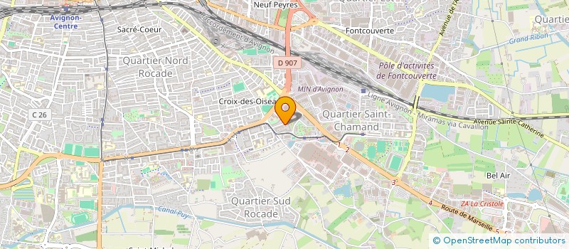 localisation de l'entreprise MONSIEUR SEYHAN HAN  AVIGNON