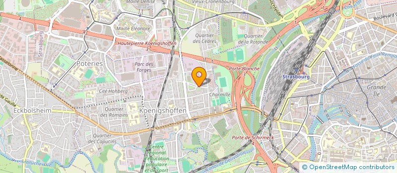 localisation de l'entreprise MONSIEUR SEYHMUS ONCEL à STRASBOURG
