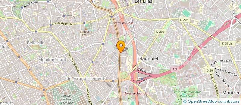 localisation de l'entreprise MONSIEUR SEYIDOU TANDJIGORA  PARIS