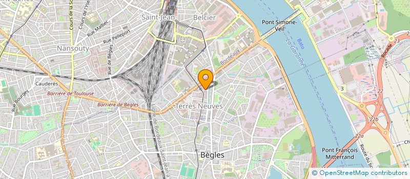 localisation de l'entreprise MONSIEUR SEYIT CICEK  BEGLES