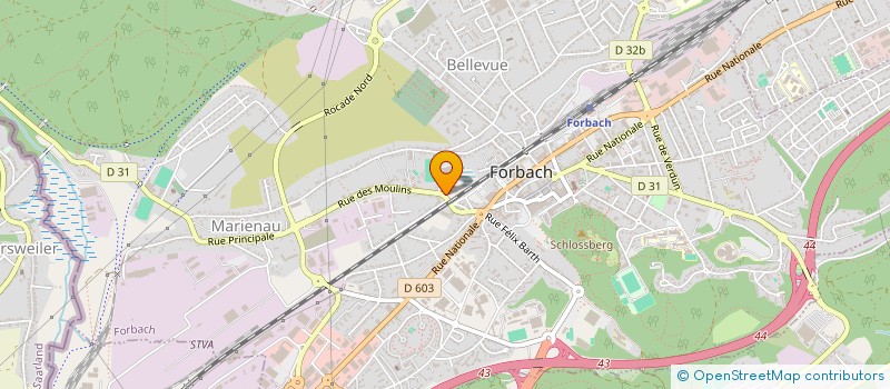 localisation de l'entreprise MONSIEUR SEYIT DONAT  FORBACH