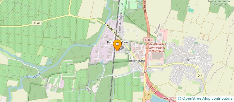 localisation de l'entreprise MONSIEUR SEYIT KILIGLI  BENNWIHR