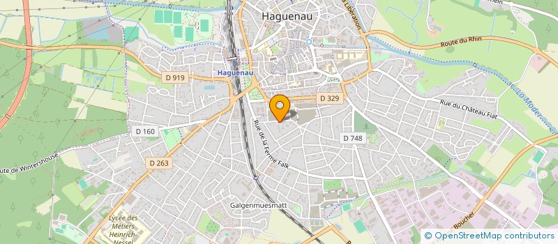 localisation de l'entreprise MONSIEUR SEYIT OCAL  HAGUENAU