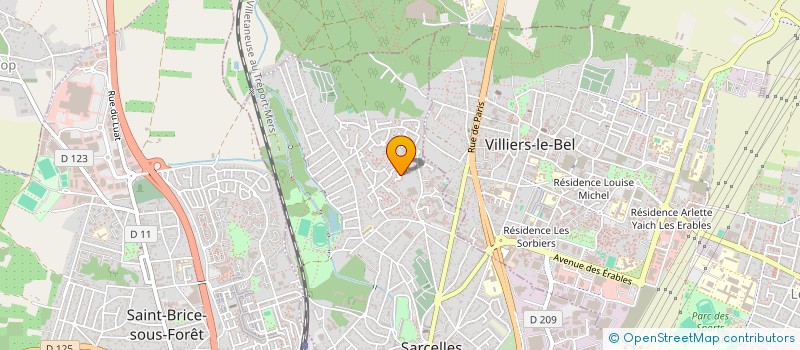 localisation de l'entreprise MONSIEUR SEYMOUR BIBRAC  SARCELLES