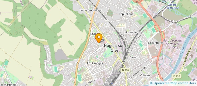 localisation de l'entreprise MONSIEUR SEYNABOU THIAM à NOGENT-SUR-OISE