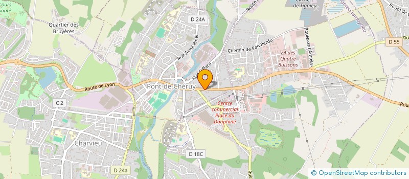 localisation de l'entreprise MONSIEUR SEYRAN AVETISYAN  PONT-DE-CHERUY