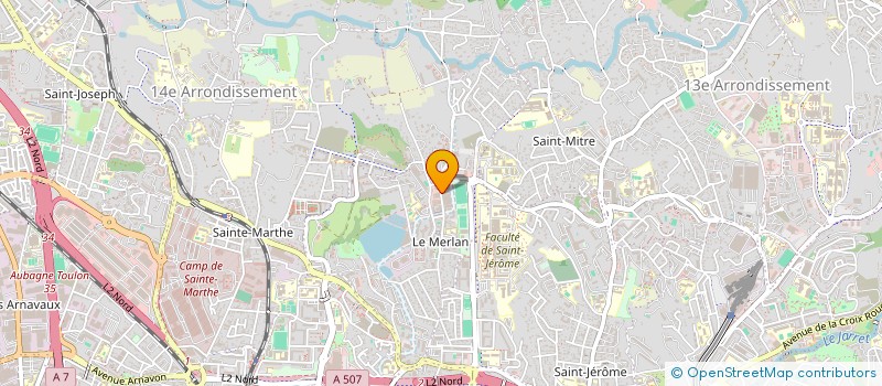 localisation de l'entreprise MONSIEUR SEYRAN REVAZIAN  MARSEILLE