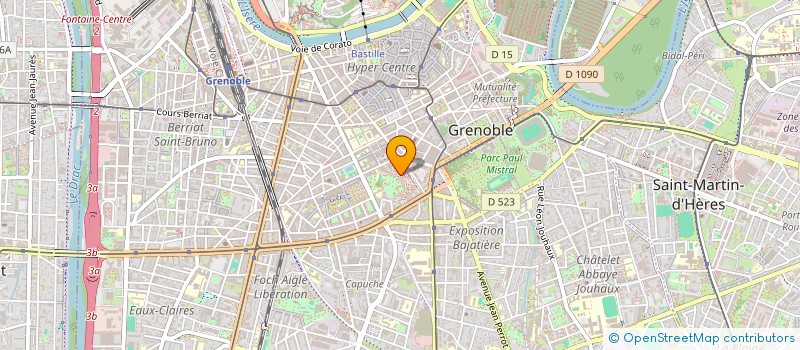 localisation de l'entreprise MONSIEUR SEYYID AHMED GOUAICH à GRENOBLE