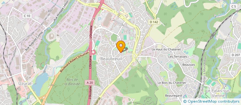 localisation de l'entreprise MONSIEUR SEZER KIVRAK à CHAPTELAT