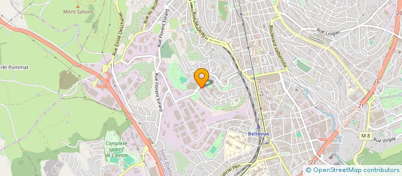 localisation de l'entreprise MONSIEUR SEZGIN EKSI  SAINT-ETIENNE