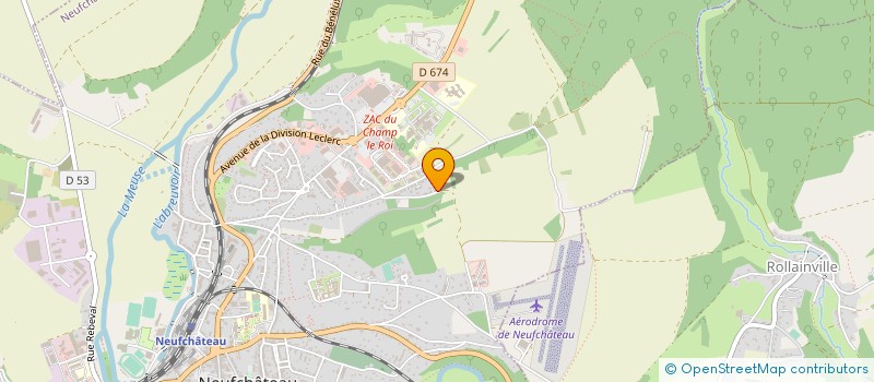 localisation de l'entreprise MONSIEUR SEZGIN KURT  NEUFCHATEAU