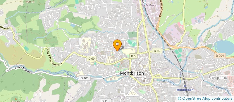 localisation de l'entreprise MONSIEUR SEZGIN YETIM  MONTBRISON