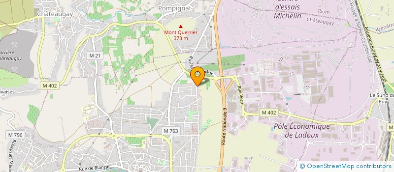 localisation de l'entreprise MONSIEUR SEZGIN YILDIZ  CEBAZAT