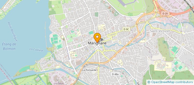 localisation de l'entreprise MONSIEUR SEZGIN YILDIZ à MARIGNANE