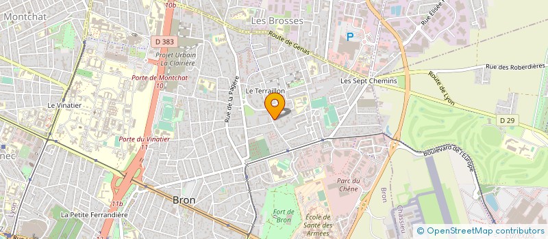 localisation de l'entreprise MONSIEUR SGHAIER GARRAOUI à BRON