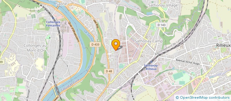 localisation de l'entreprise MONSIEUR SGHAIER HAMED  FONTAINES-SUR-SAONE