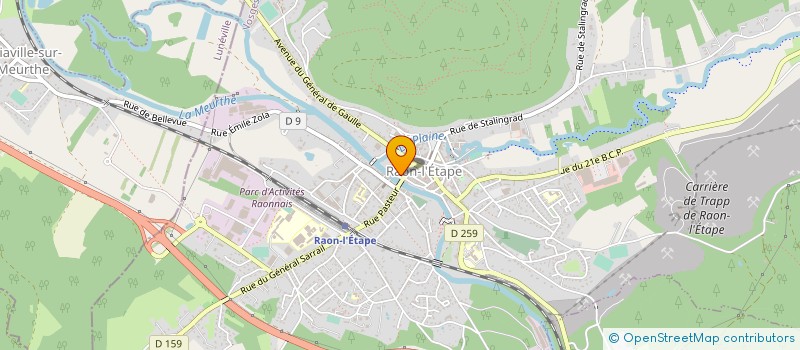 localisation de l'entreprise MONSIEUR SGHIR AHARCHADU à RAON-L'ETAPE